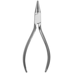 Round pliers, ribbed