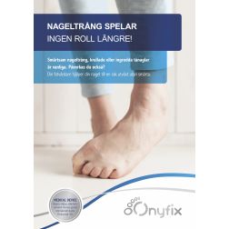 Onyfix Poster - Nageltrång spelar ingen roll längre (SE)